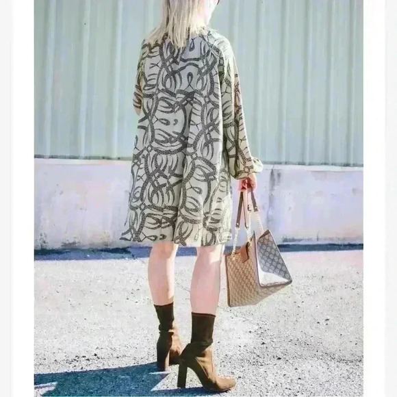 Richard Allan X H&M stand up Satin Dress sz 16 BLOGGERS FAV - Picture 2 of 8